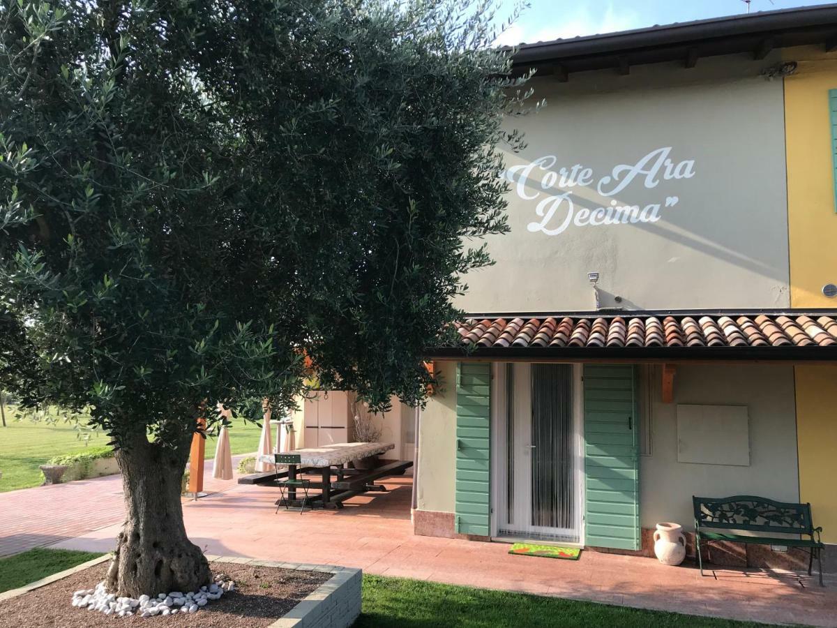 Appartamento "Casa Vacanze Corte Ara Decima" Sona Exteriör bild